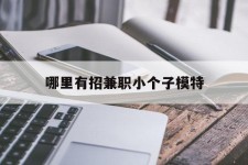 宜宾哪里有招兼职小个子模特(哪里有招兼职小个子模特的)